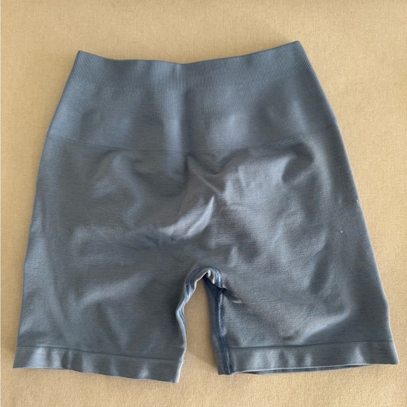 Alphalete Pants - Alphalete Women's Athletic Shorts in Slate Blue